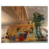 LEGO BIRTHDAY PARTY KIT AND DECORATIVE STANDING