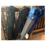 4 COLLAPSABLE CAMPING CHAIRS IN BAGS