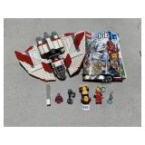 LEGO SPACESHIP AND FIGURES