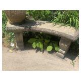 52X15 CONCRETE GARDEN BENCH