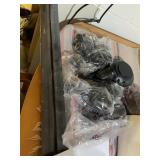 TRACK LIGHT WITH 5 HEADS TWO PIECES OF TRACK