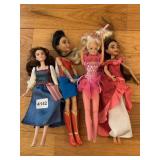 DISNEY AND BARBIE DOLLS