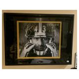 STEELER FOR LIFE TROY POLAMALU PRINT ON CANVAS IN