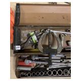 WHEEL PULLER, CRAFTSMAN SOCKET SET AND TOOLBOX