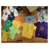 T SHIRTS, ALL SIZES, KARATE GEE AND BELTS,