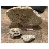 THREE RIVER STADIUM PIECE OF DEBRIS, 7X4.5