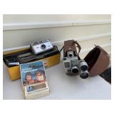 MOVIE CAMERA KODAK, INSTAMATIC 100, FLASH CUBES