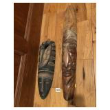 LARGE AFRICAN TRIBAL MASKS