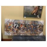 75TH ANNIV PRINT, STILL IN PLASTIC, 14X35.5