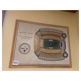 HEINZ FIELD CARVED DIMENSIONAL STADIUM PLAQUE