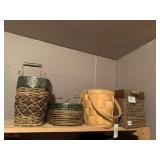 4 NICE STURDY BASKETS
