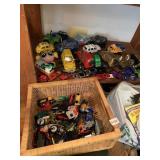 STORAGE BASKET OF TOY VEHICLES