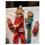 VINTAGE KNEE HUGGER PIXIES ELVES