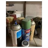 SPRAY PAINTS ETC.