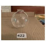 INDIVIDUAL PLACE CARD HOLDER, VASES, BLOWN GLASS,
