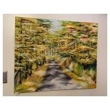 PAINTING ON CANVAS FALL SCENE