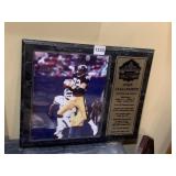 JOHN STALLWORTH 12X15 HALL OF FAME PLAQUE WITH