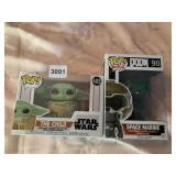POP! FIGURES #90 & STAR WARS THE CHILD