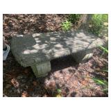 35X14 CONCRETE GARDEN BENCH