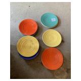 MULTI COLOR PLATES RESIN ALMOST LIKE A PLASTIC