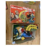 DISNEY MICKEY MOUSE TURN OVER PLAY SET