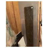 BROWN ROUNDED EDGE MARBLE SLAB 10" W X 62" L