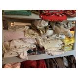 JAM PACKED SHELVING OF FABRIC NO SHELF