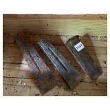 MUSHROOMED SPLITTING WEDGES