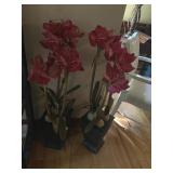 40"ARTIFICAL BLOOMING FLOWERS