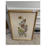 NEEDLEWORK WORK FRAMED