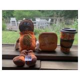 REESEï¿½S PEANUT BUTTER MUG, TIN AND STUFFED GUY