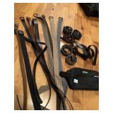 MENï¿½S LEATHER BELTS, SZ 42, FANNY PACK