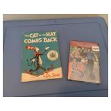 THE CAT AND THE HAT COMES BACK BOOK AND