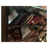 PICTURE FRAMES INCLUDING ONE SHAPED LIKE AND OLD