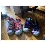 2 PAIRS OF CONVERSE, M5/W7