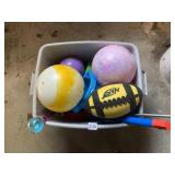 NERF FOOTBALL AND OTHER BALLS