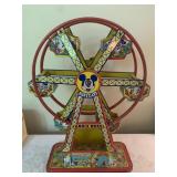 CHEIN DISNEYLAND TIN FERRIS WHEEL, WINDS UP,