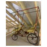 JIM DANDY SURREY, 52"HX25"WX56"L LOCATED IN SHED