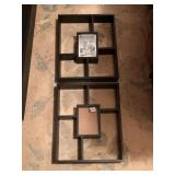 2 PICTURE FRAME WALL ACCENTS