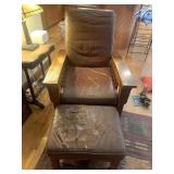 MISSION STYLE ADJUSTABLE BACK RECLINERS MORRIS