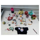 ROBIE ROBOT BANK, MASCOT KEYCHAINS ETC.