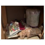 TAPESTRY FABRIC, QUILTING FABRIC, POLY FILL