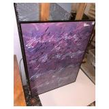 FRAMED ABSTRACT PRINT