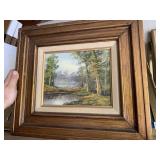 PICTURES COUPLE SIGNED LR WATERCOLOR