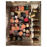 6 DRAWERS W/ LIDS STACK W/ PAINTS