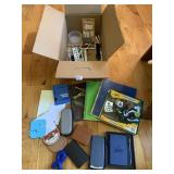 NOTE PAD CALCULATOR, PENS, ETC.