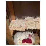 HAND MADE DOILIES, TABLE TOPPERS, RUNNERS, CROSS