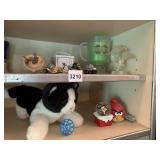 CAT W/ BALL, ANGRY BIRD, DOLPHINS,