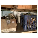 ASSORTED LIGHT FIXTURES, LIGHTING PARTS