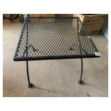 WROUGHT IRON SIDE TABLE